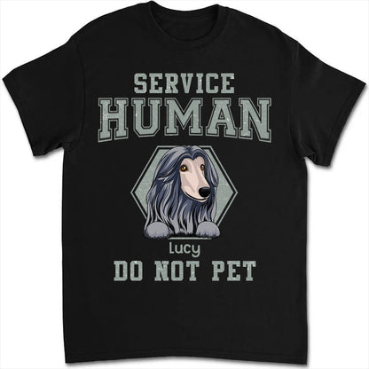 Service Human Gift For Dog Lover Personalized Shirt