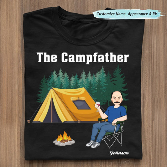 Camping Lovers - Gift For Camping Father, Camping Mother - Personalized Unisex T - shirt, Hoodie, Sweatshirt - Makezbright Gifts