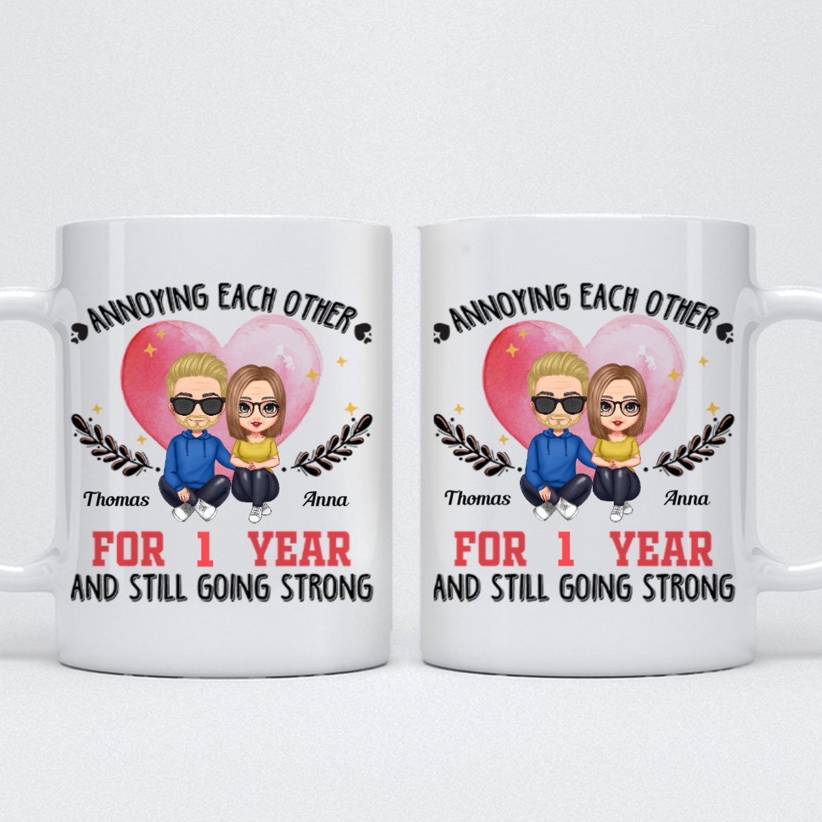 Couple - Annoying Each Other For Many Years Still Going Strong - Personalized Mug (Ver3) - Makezbright Gifts