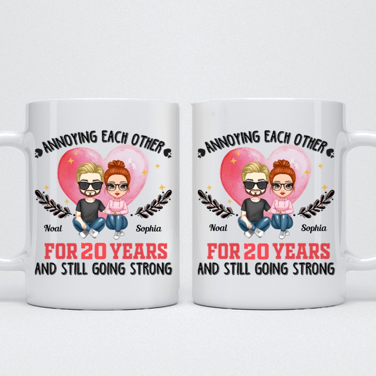 Couple - Annoying Each Other For Many Years Still Going Strong - Personalized Mug (Ver3) - Makezbright Gifts