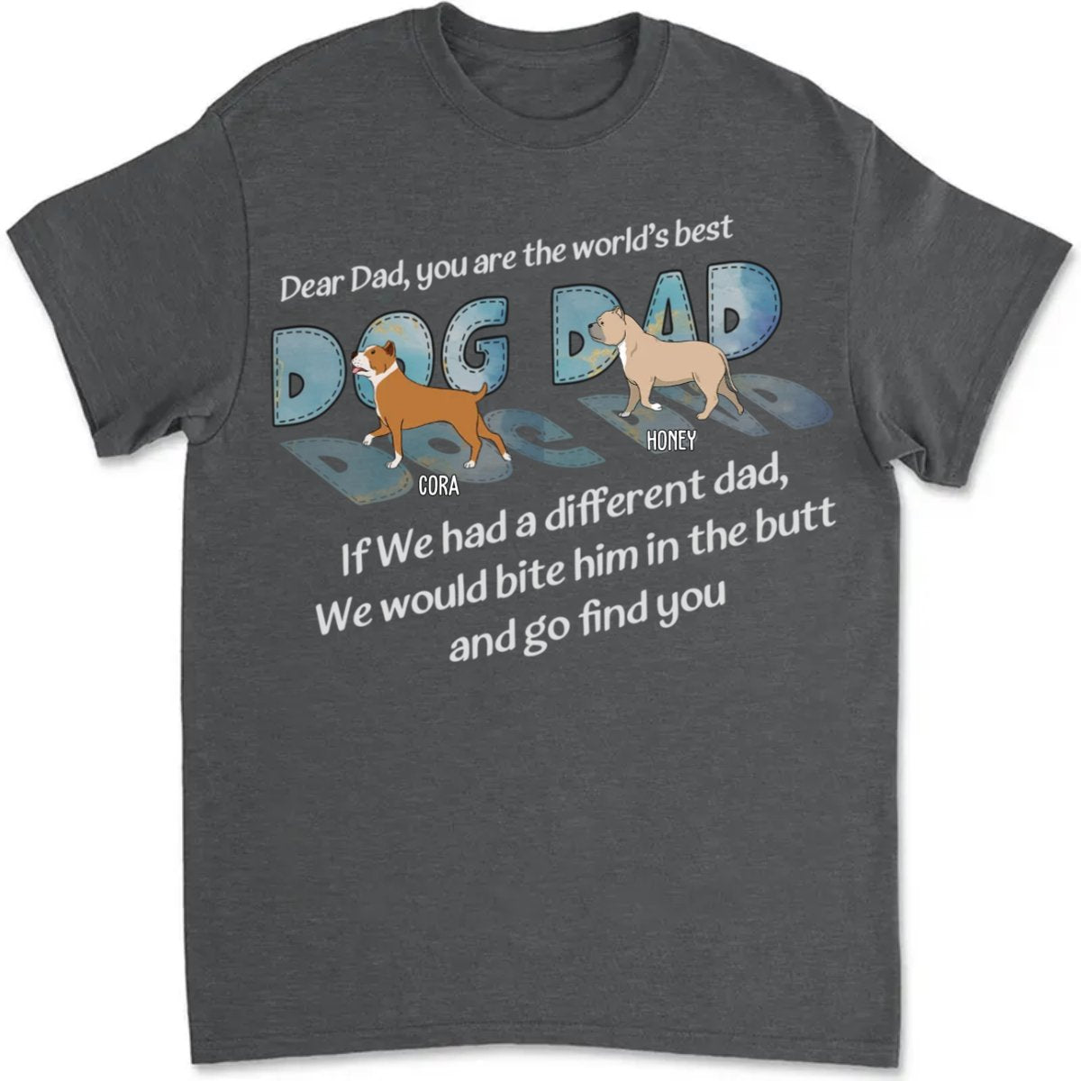 Dog Lovers - Dog Finding You - Personalized Unisex T - Shirt - Makezbright Gifts