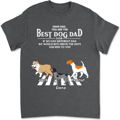 Dog Lovers - Dogs Run To You - Personalized T - Shirt - Makezbright Gifts