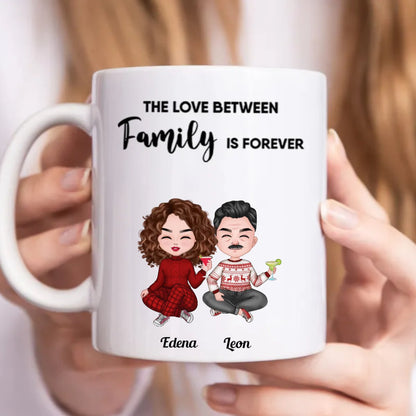 Family - The Love Between Family Is Forever - Personalized Mug (CB) - Makezbright Gifts