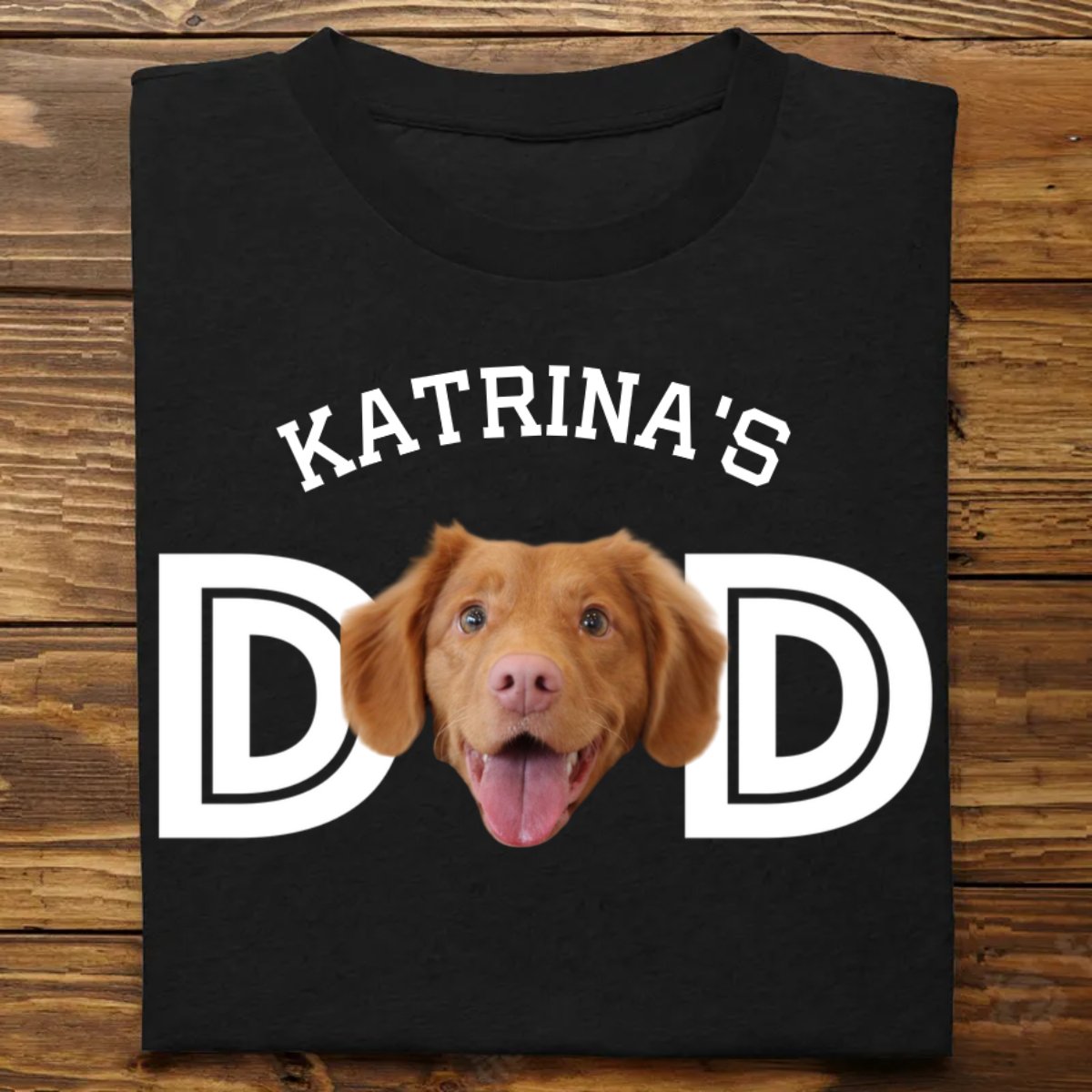 Pet Lovers - Custom Photo Dog Cat Dad - Personalized Unisex T - shirt, Hoodie, Sweatshirt - Makezbright Gifts