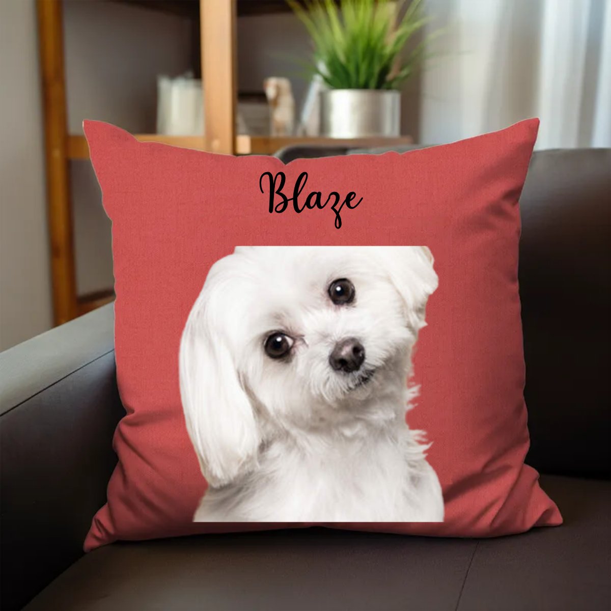 Pet Lovers - Custom Photo - Personalized Pillow - Makezbright Gifts