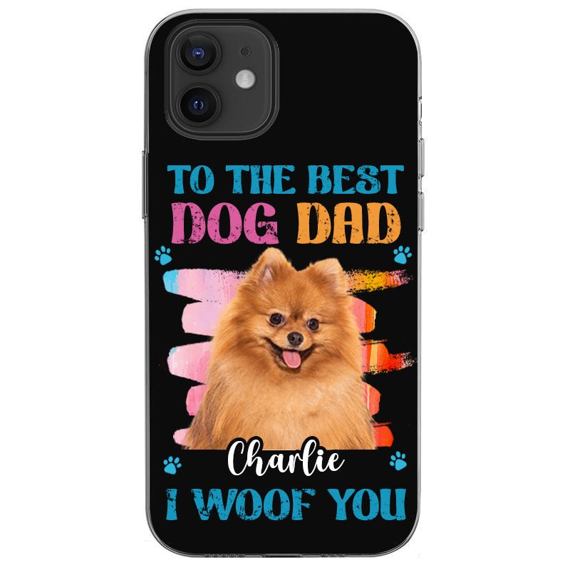 Pet Lovers - To The Best Cat Dog Mom Dad - Personalized Phone Case - Makezbright Gifts