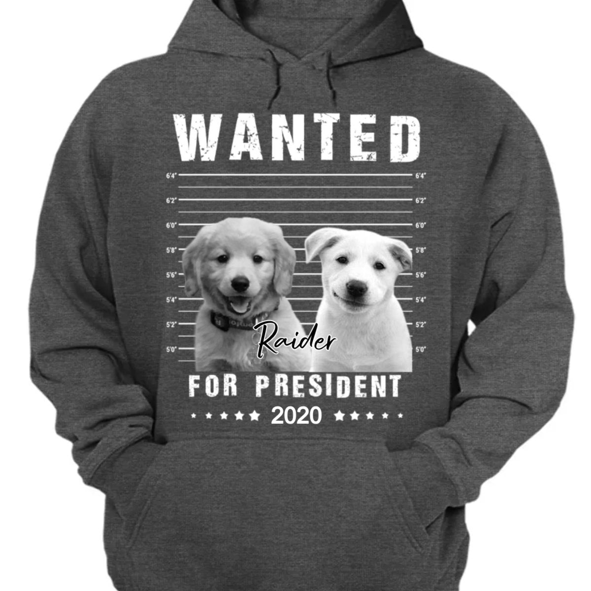 Pet Lovers - Wanted For President - Personalized Unisex T - shirt, Hoodie, Sweatshirt (LT) - Makezbright Gifts