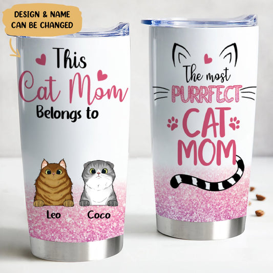 The Ultimate Cat Lover's Insulated Tumbler With Personalized Touch - Makezbright Gifts